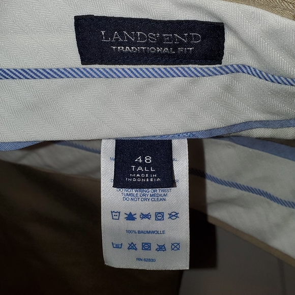 48 Waist US Chinos Khaki Pant Trousers - Picture 2 of 3